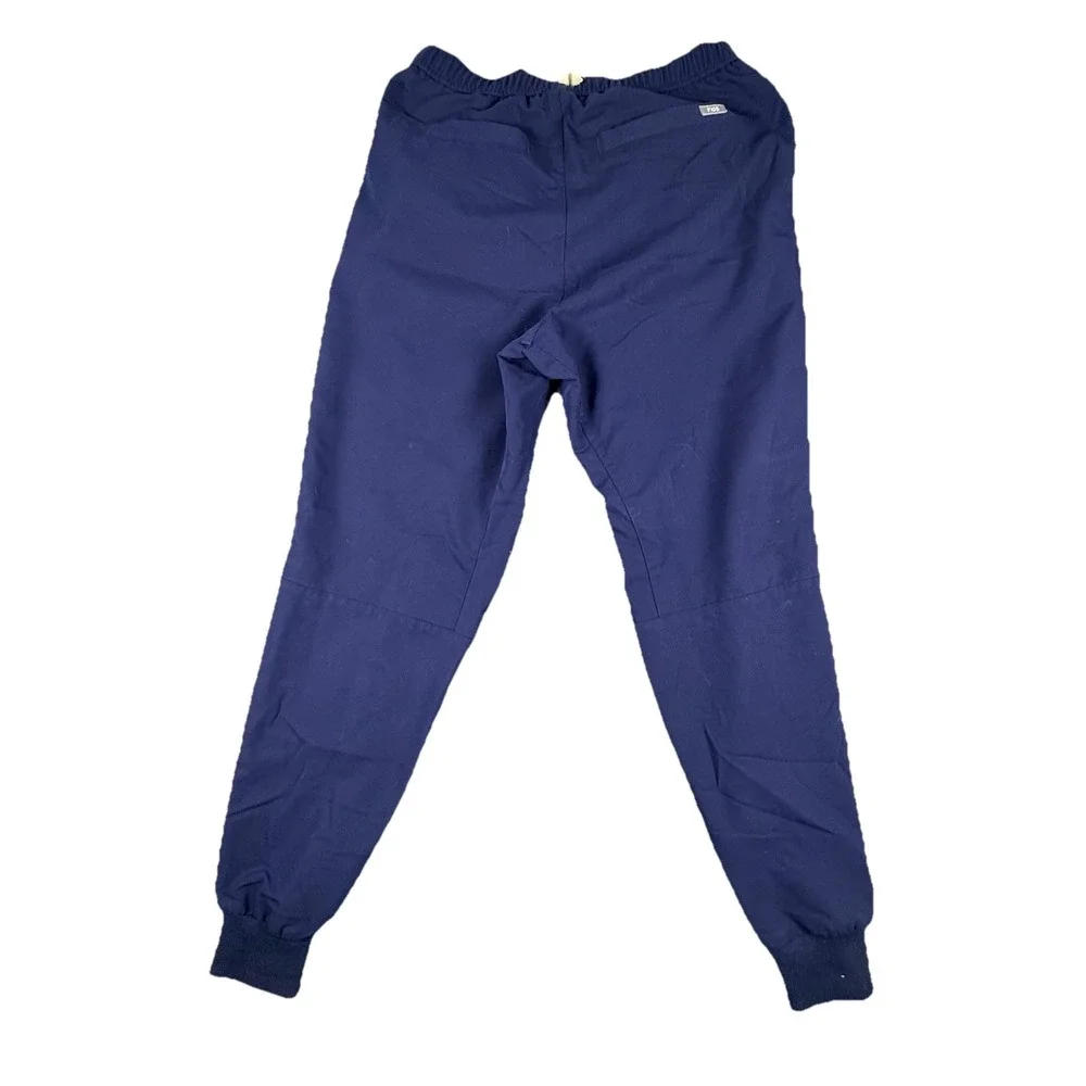 FIGS Cairo Cargo Scrub Pants ‎ Medium Dark Harbor Tech-Collection Blue